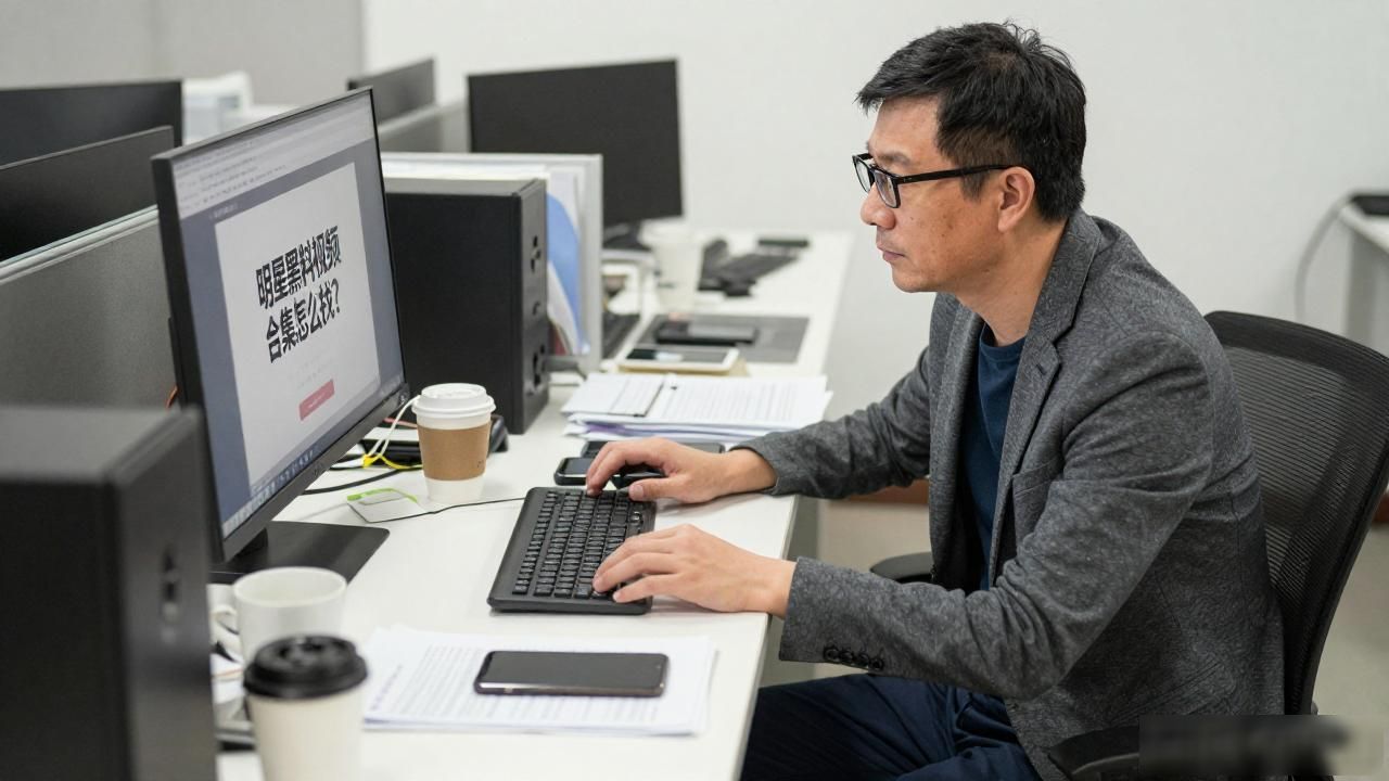 明星黑料视频合集怎么找？老周踩坑后教你三招