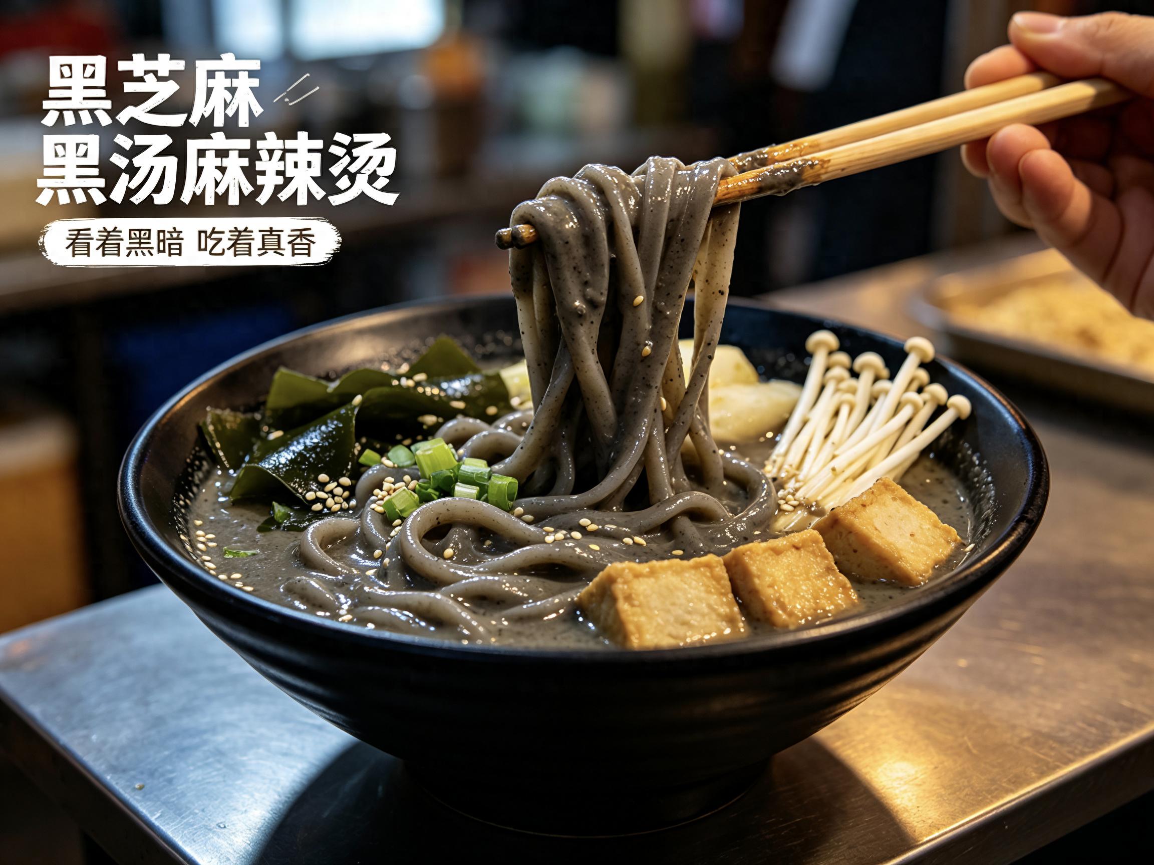 网红美食排行_黑暗料理网红图,_黑芝麻黑汤麻辣烫推荐