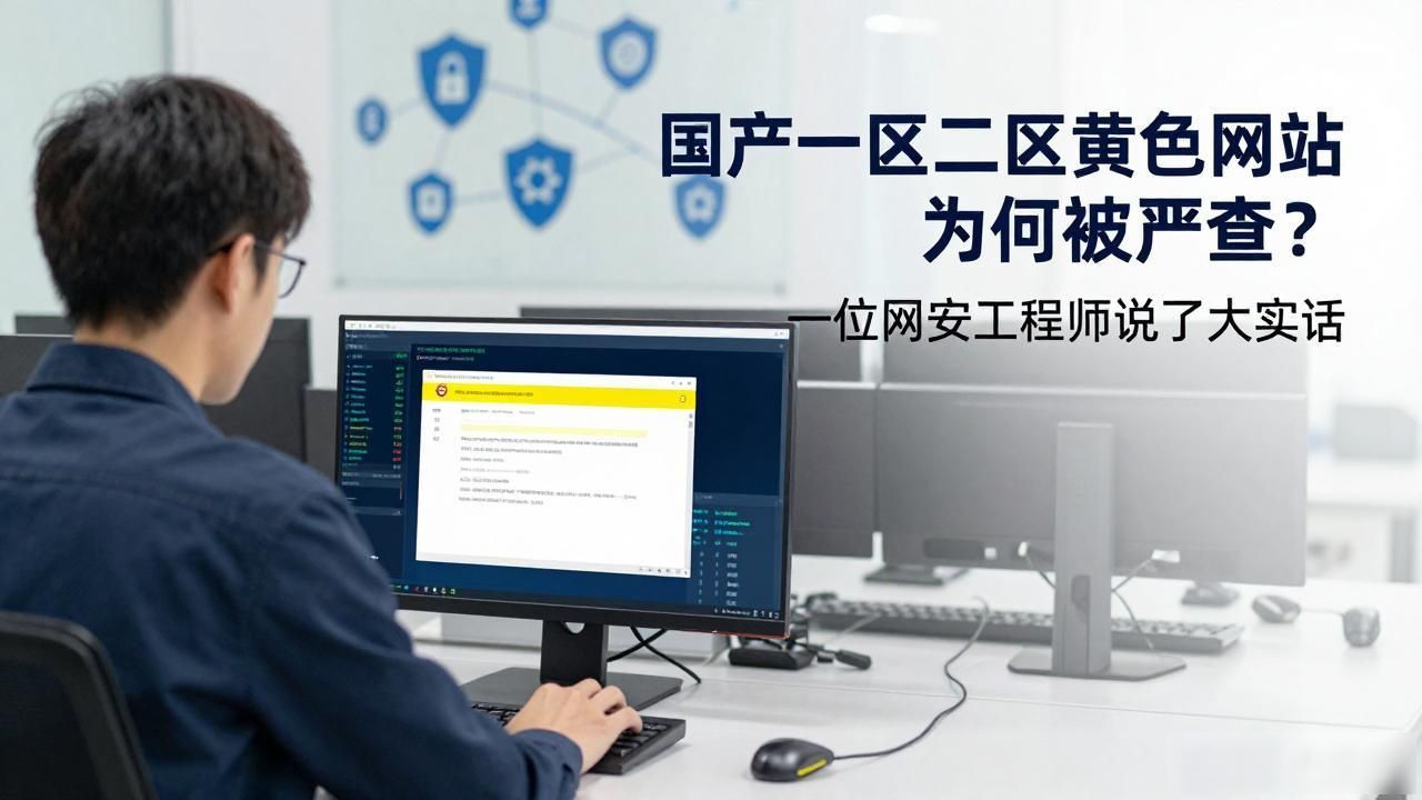 国产一区二区黄色网站为何被严查？一位网安工程师说了大实话