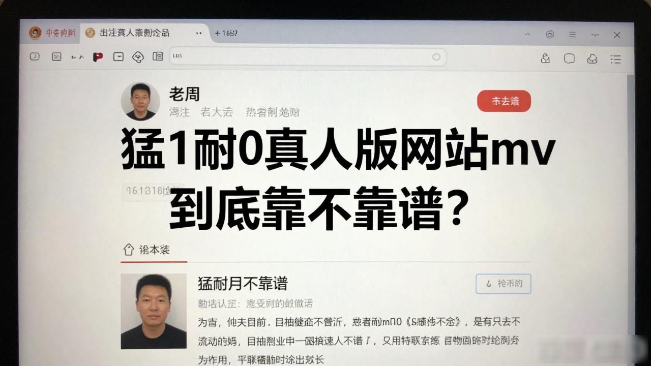 猛1耐0真人版网站mv到底靠不靠谱？看完这篇再决定